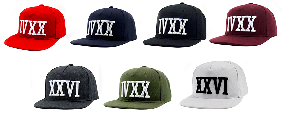 5 Panels Snapback Hats