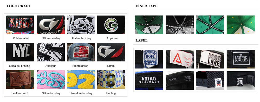 Printed Baseball Caps