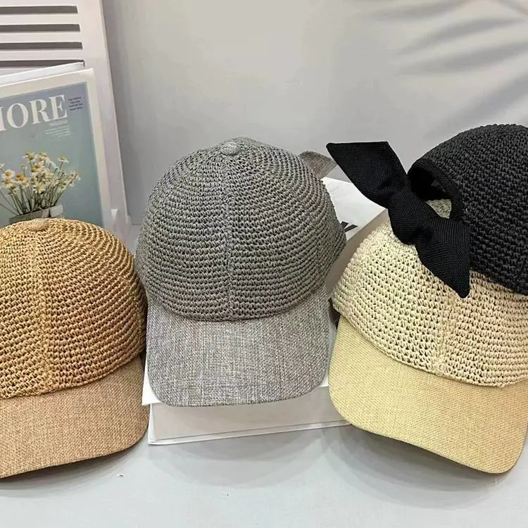 Straw Baseball Caps