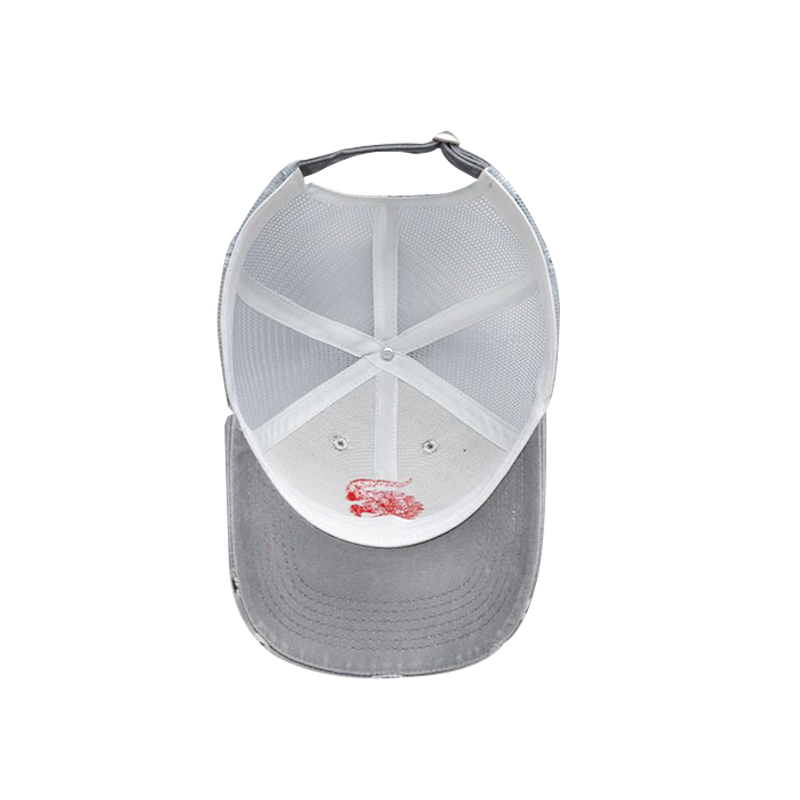 distressed trucker cap