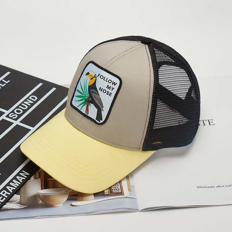 distressed trucker cap