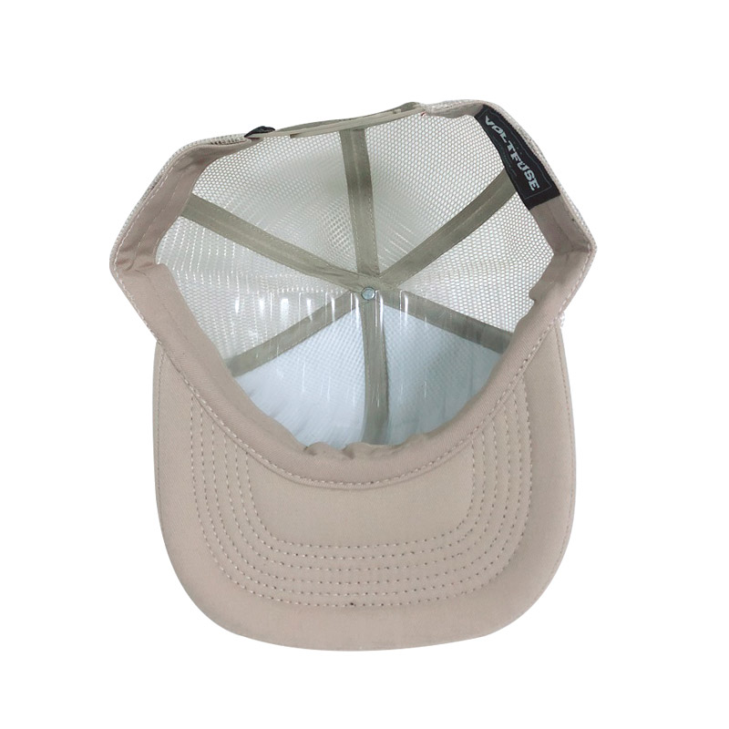 patch and rope trucker hat